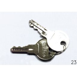 Schlüssel für DA Ersatz Riegelverschluss 391024