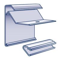 Alu Flachdachabschlußprofil Combi 200mm